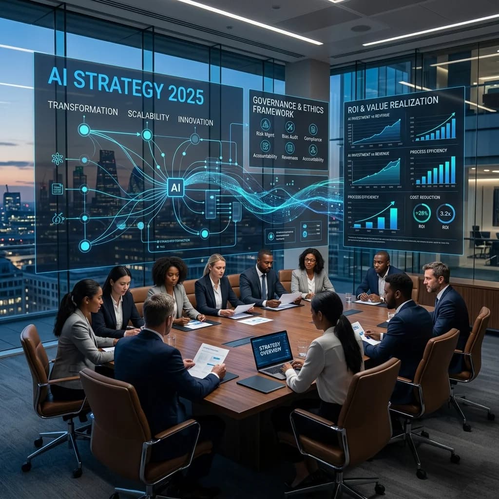 AI strategy and governance consulting roadmap - Mobiloitte UK